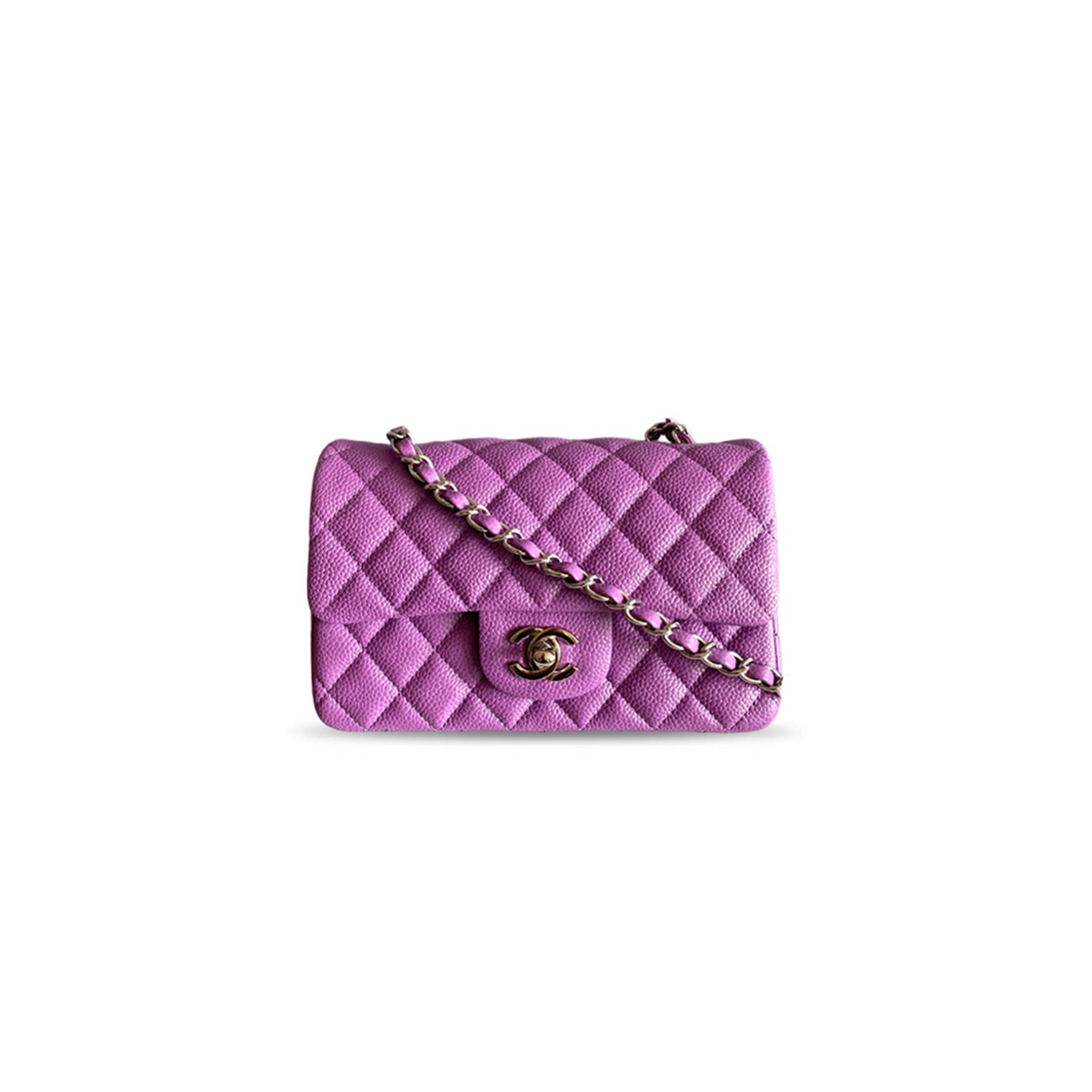 CHANEL MASTER MINI CLASSIC FLAP CAVIAR CALFSKIN A01116 (20*12.5*6cm)